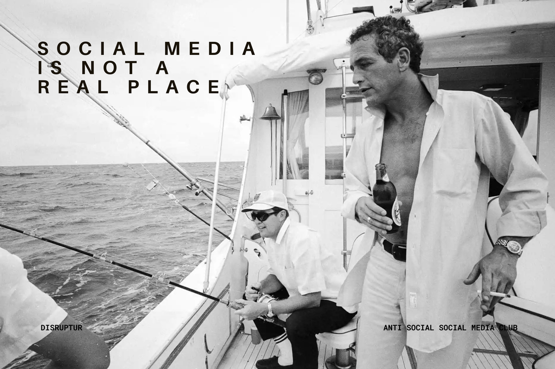 Social Media is Not a Real Place